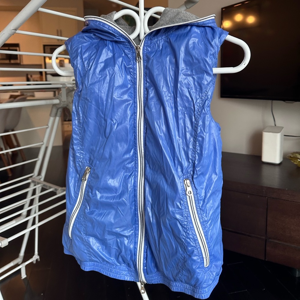 Duvetica Blue Hooded Jacket